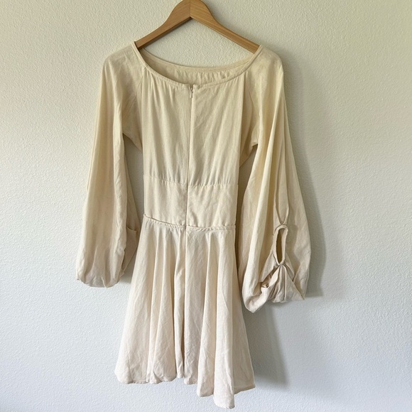 JBQ Just Bee Queen x REVOLVE Colette Dress in Vanilla - Picture 7 of 7